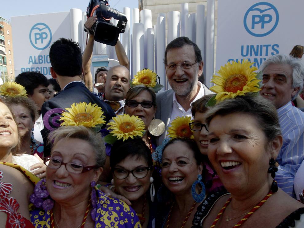 Mitin de Rajoy en Badalona