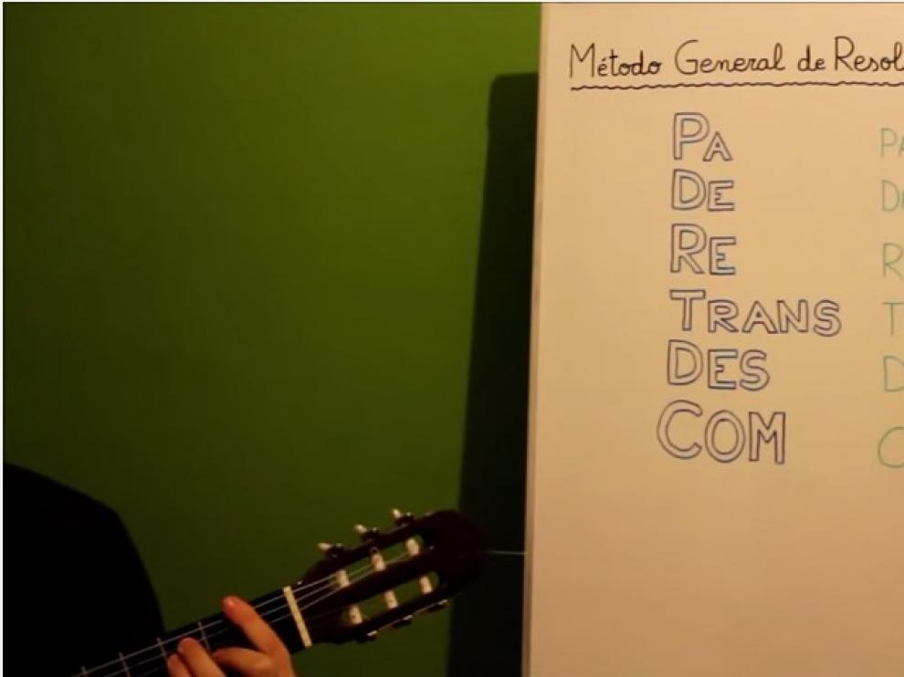 Uno de los vídeos de Miguel Ángel Miguel en Youtube.