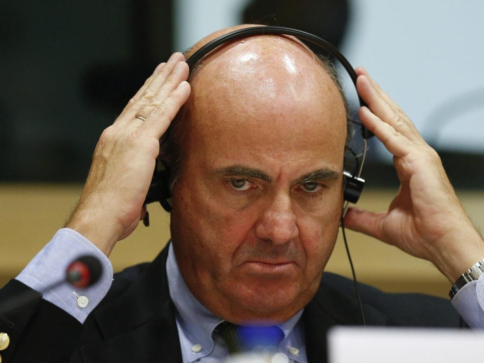 El ministro de Economía, Luis de Guindos.