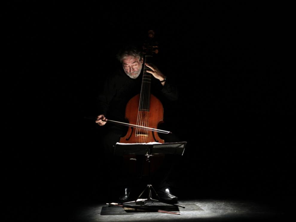 Jordi Savall actúa este fin de semana en la Sala Mozart del Auditorio.