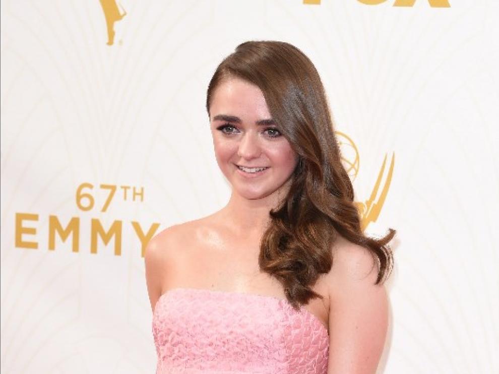 Maisie Williams en imagen de archivo.