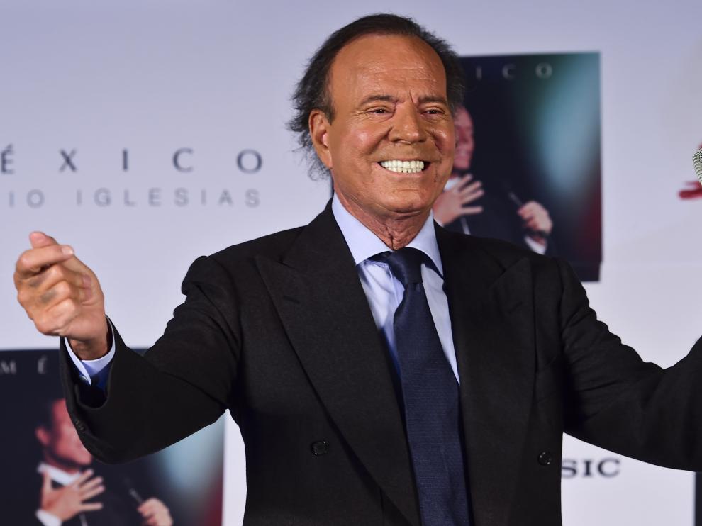 El cantante español Julio Iglesias en imagen de archivo.