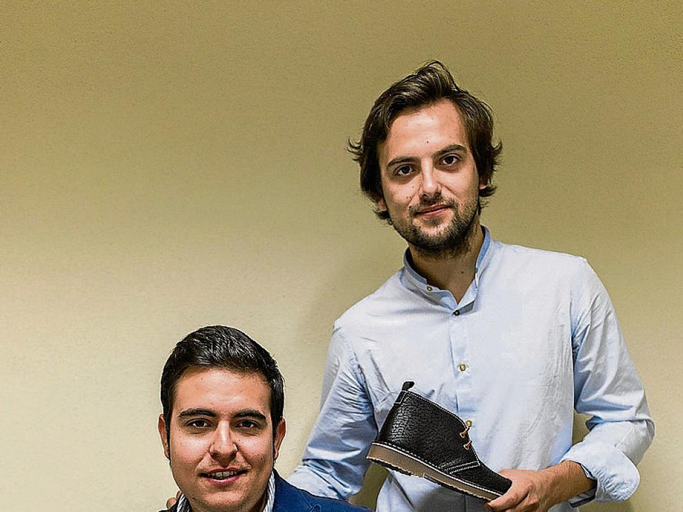 Carlos Reula derecha y Daniel Torrubia, de Ula Calzado.