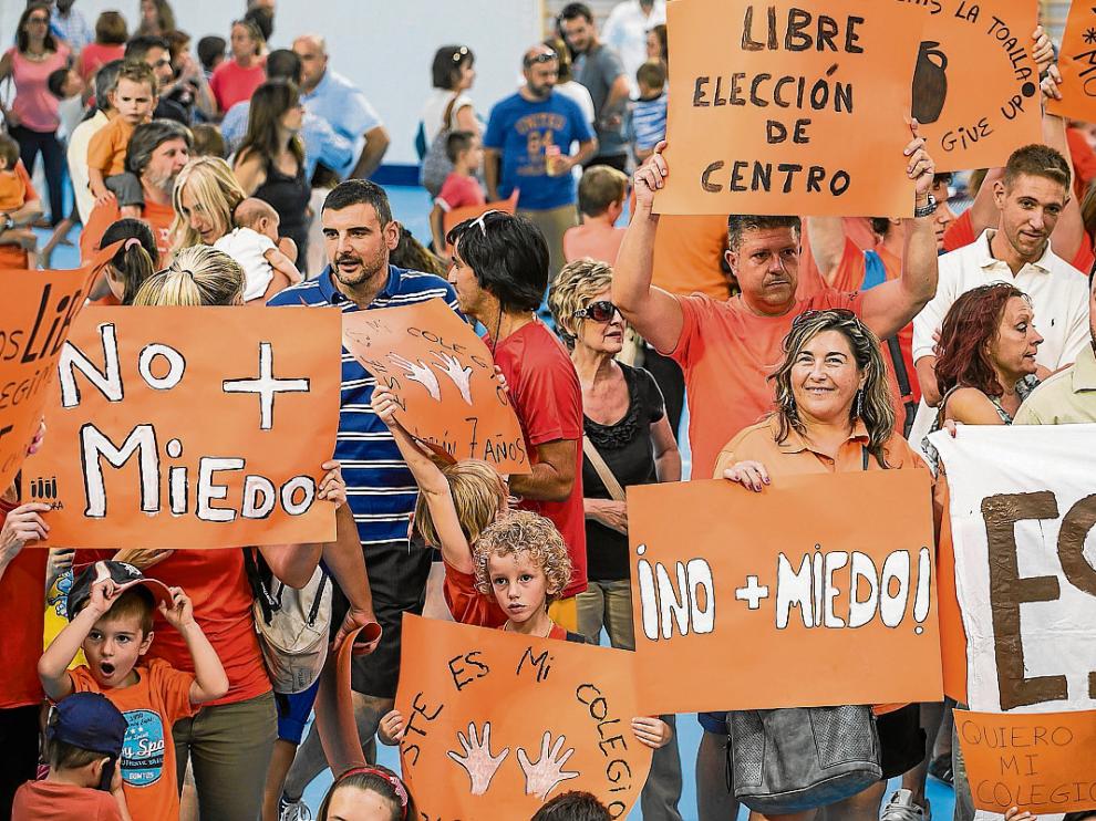 La jornada de puertas abiertas del Ánfora, esta semana, se convirtió en toda una protesta.