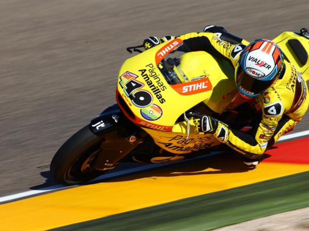 Rins, cuarto mejor tiempo