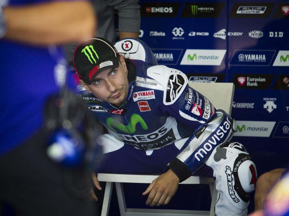 Jorge Lorenzo, en Motorland