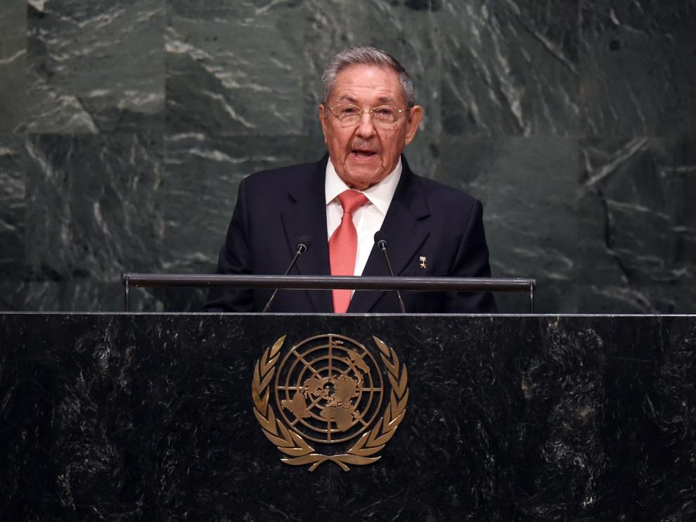 Raúl Castro en la ONU