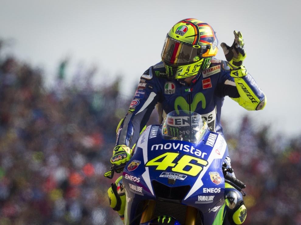 Rossi "Los intentos de adelantar a Pedrosa han sido pensando en el campeonato"