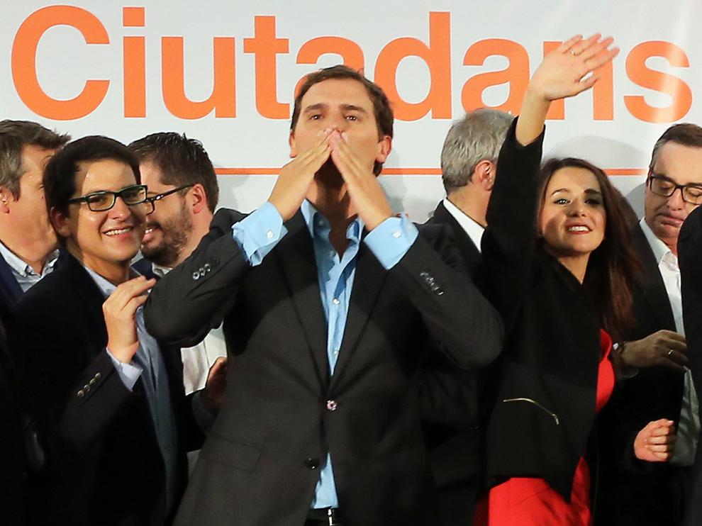 Albert Rivera tras conocer los resultados de las elecciones catalanas.
