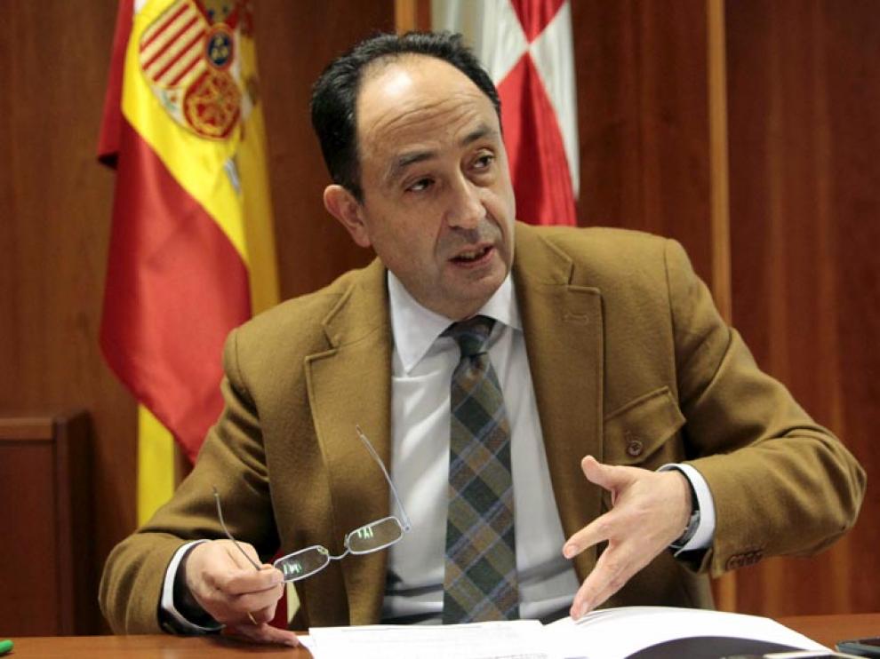 El delegado territorial de la Junta en Soria, Manuel López,