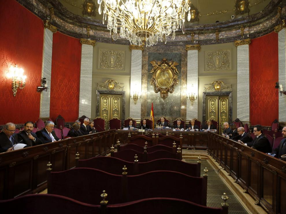 Vista de este martes en el Tribunal Supremo.