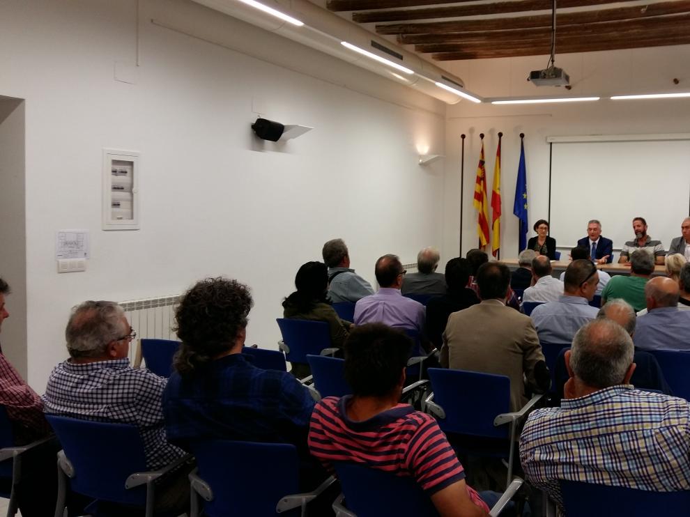 Reunión entre Olona y los alcaldes de los municipios afectados