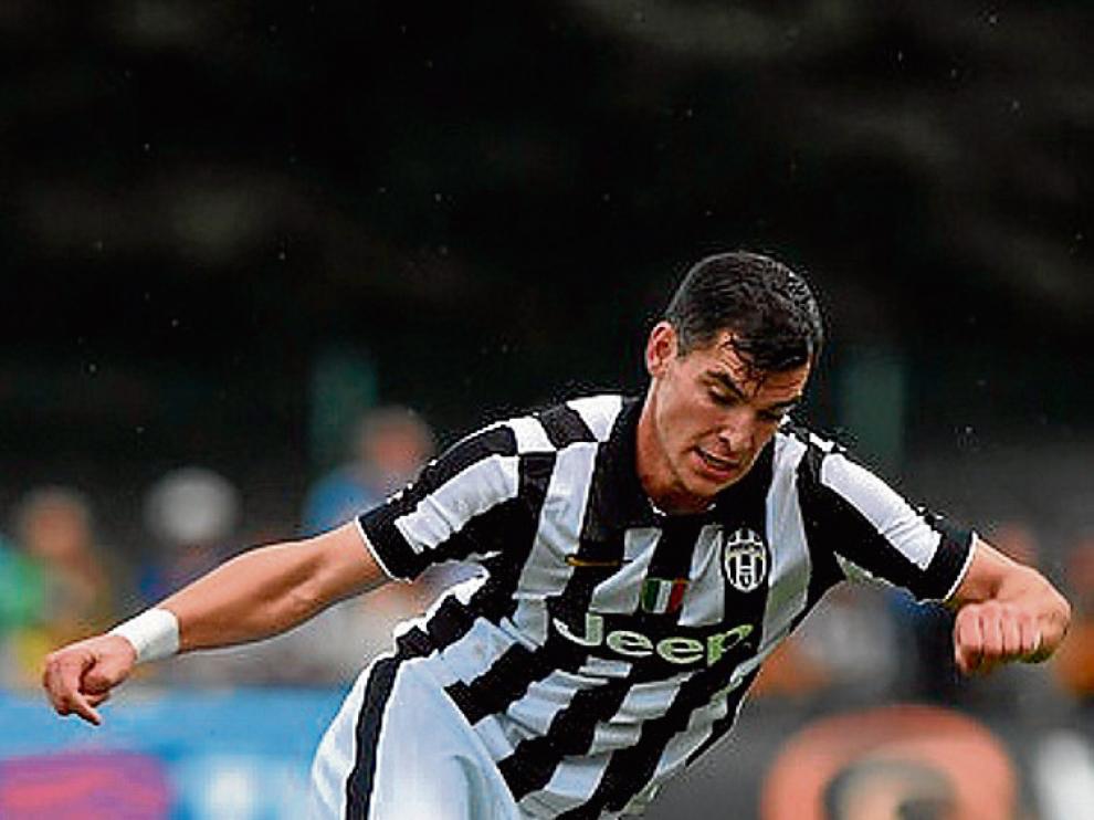 Buenacasa, con el equipo Primavera de la Juventus de Turín.