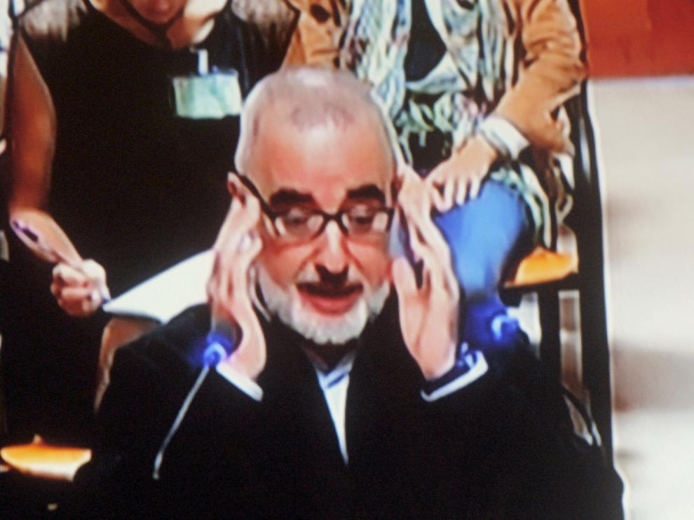 Alfonso Basterra durante el juicio, imagen de archivo.