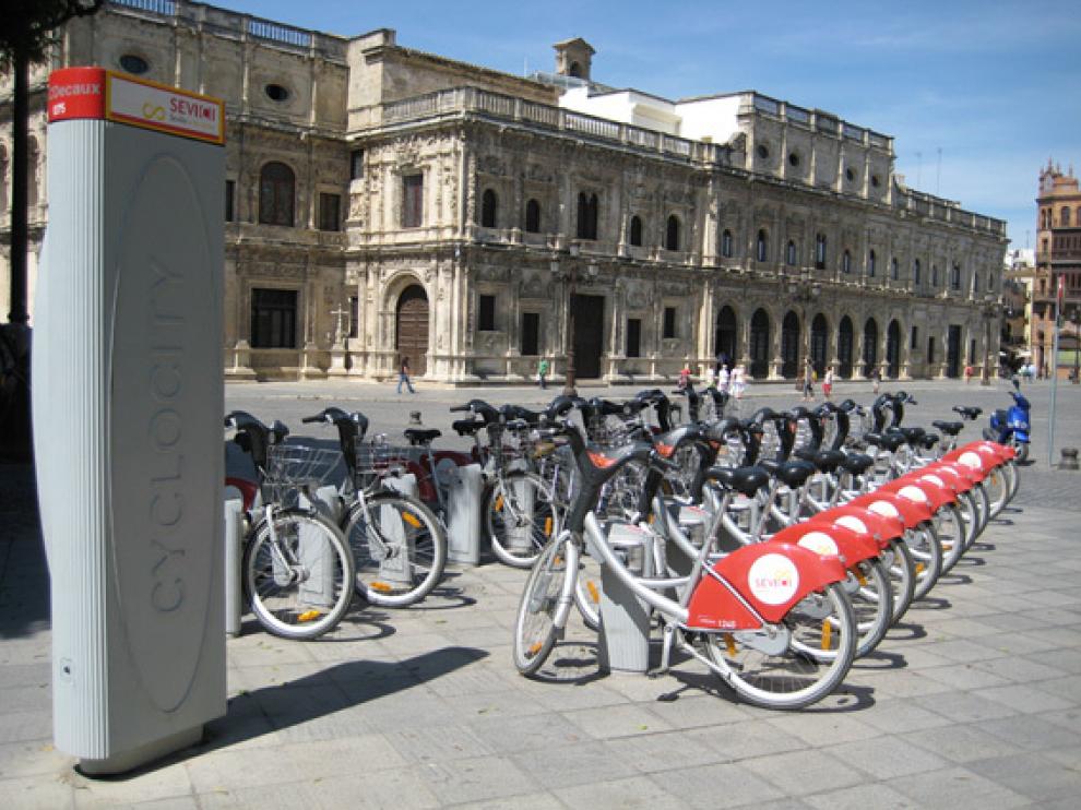 La bici hurtada era del servicio municipal de Sevilla