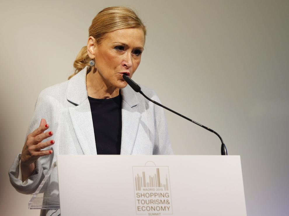 La presidenta de la Comunidad de Madrid, Cristina Cifuentes en una imagen de archivo.