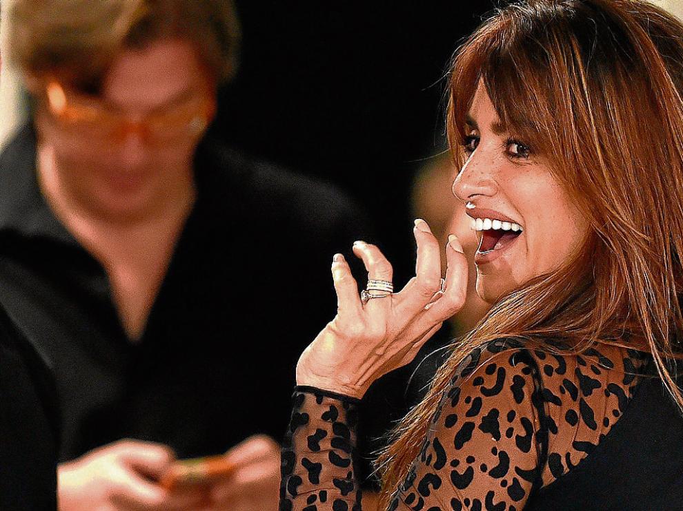 Penélope Cruz presentó ayer en Madrid la película que ha rodado con Julio Medem.