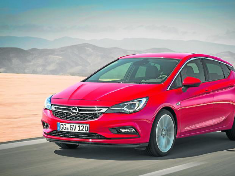 Imagen de archivo del nuevo Opel Astra.