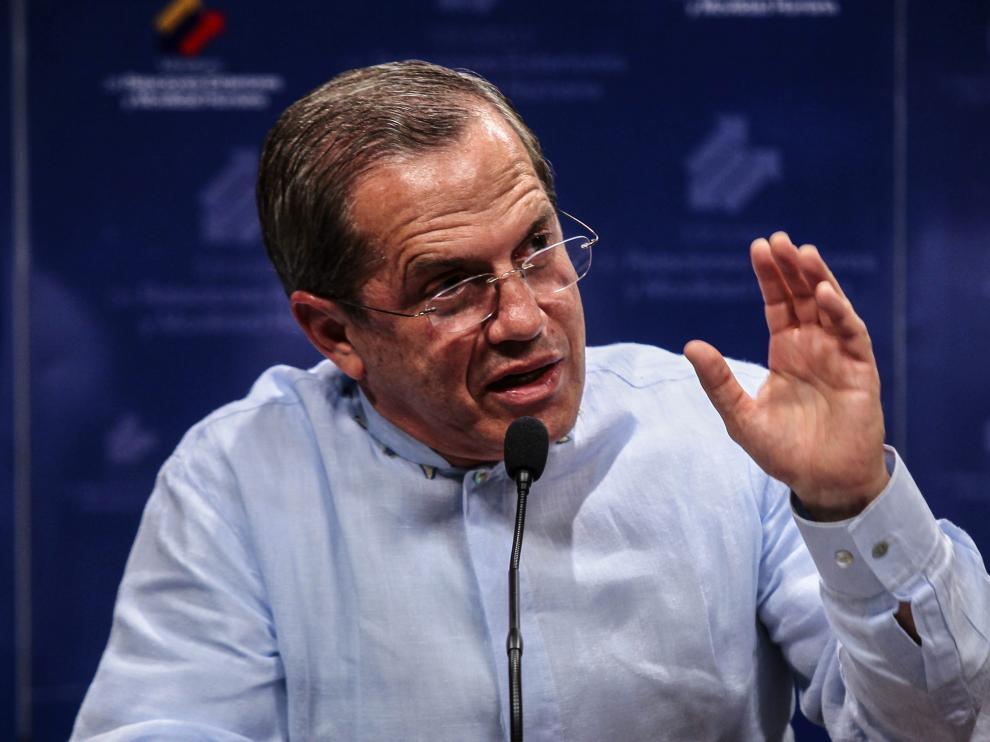 El canciller ecuatoriano, Ricardo Patiño.