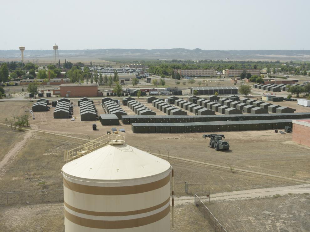 Base Aérea de Zaragoza, durante unas maniobras de la OTAN