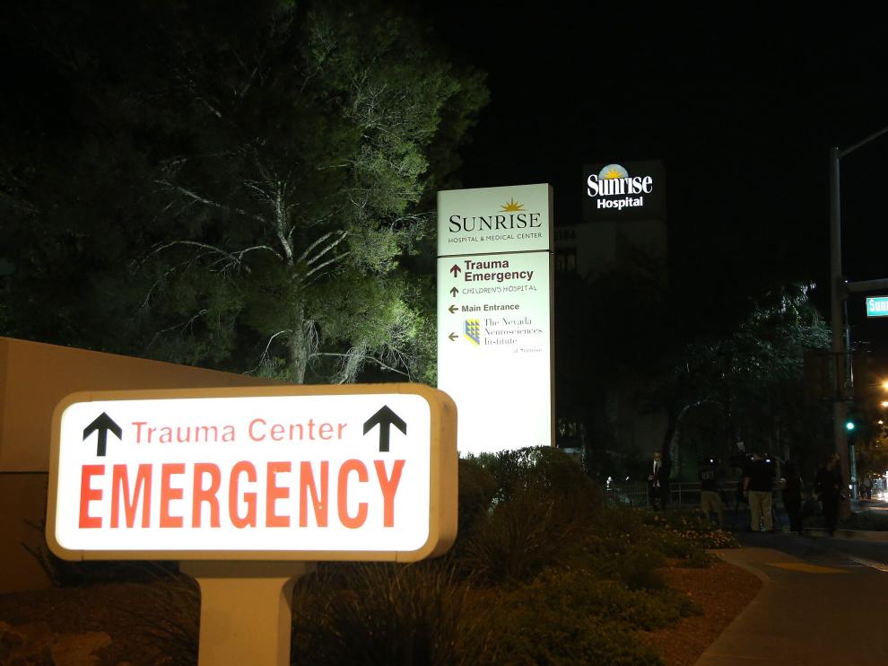 Imagen del hospital en el que se encuentra ingresado Lamar Odom.