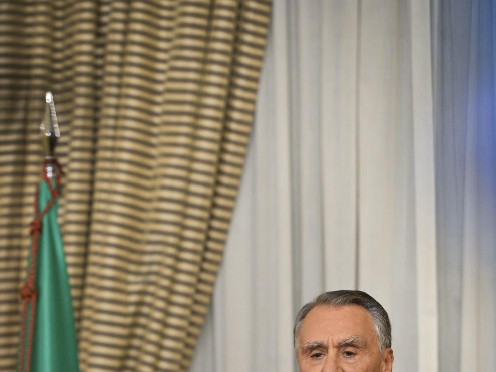 Cavaco Silva en una foto de archivo