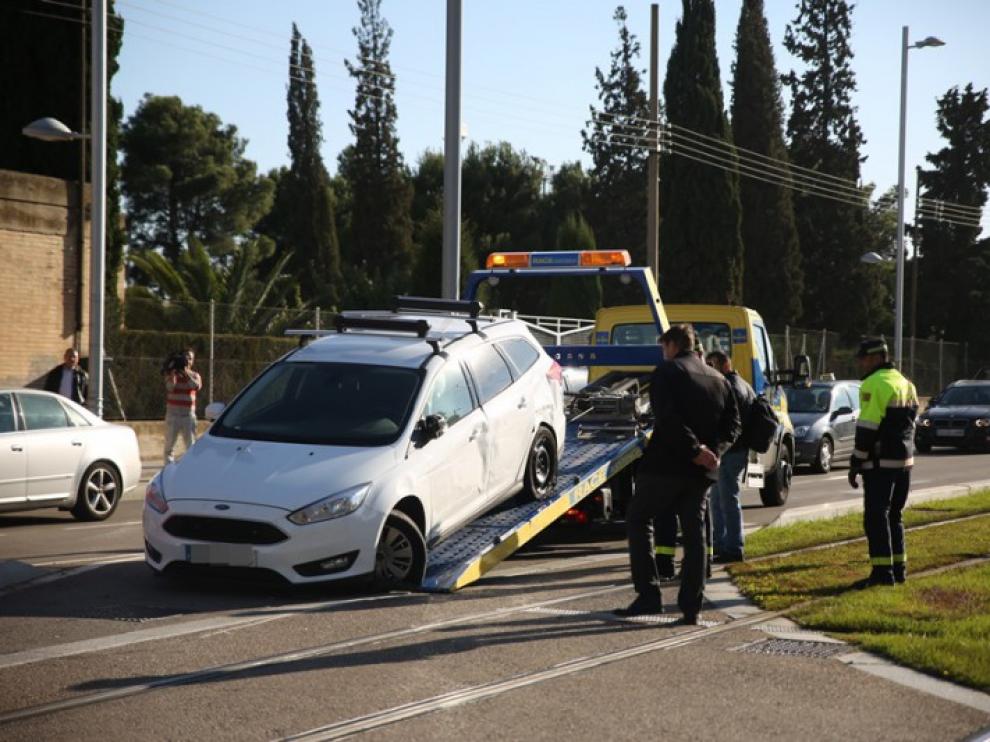 El accidente ocurrido a las 15.47.
