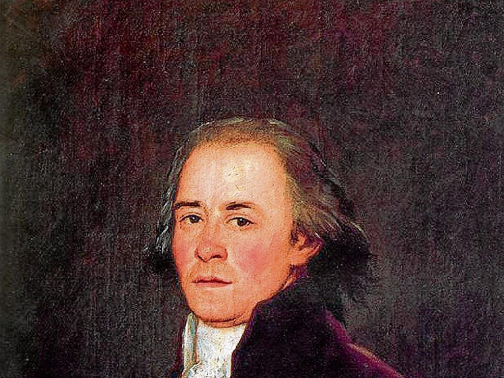 Retrato del poeta Meléndez, que fue del caspolino conde de Quinto.