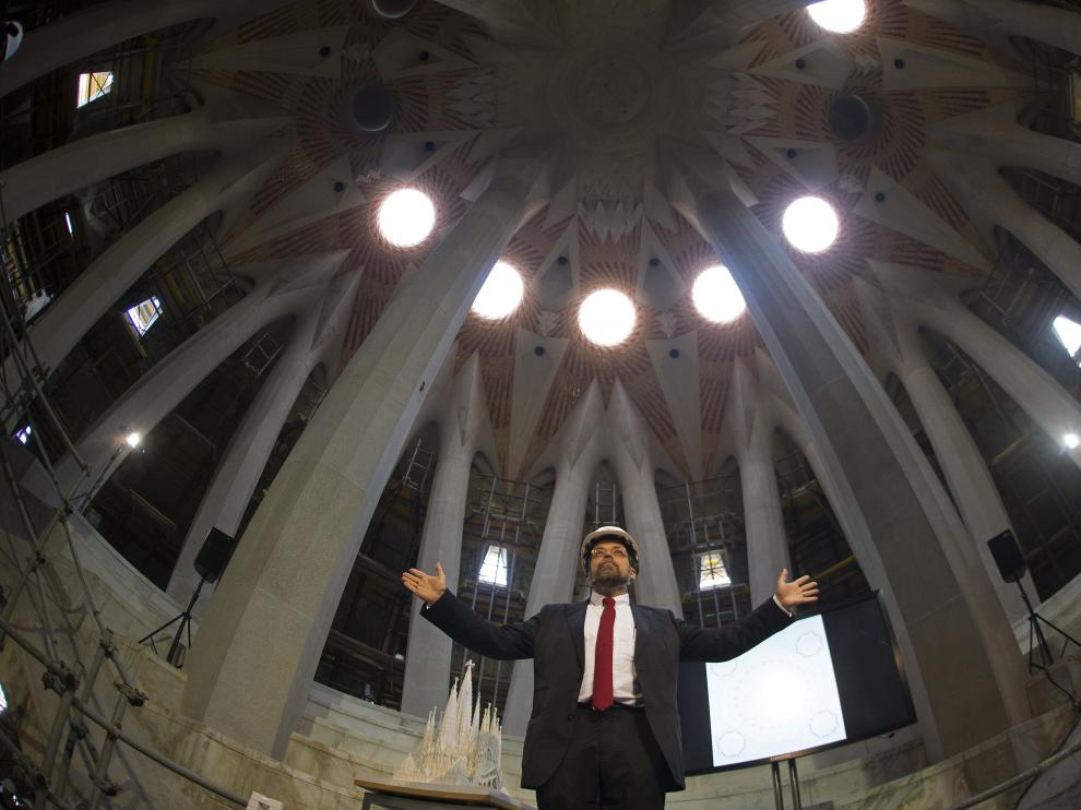 El arquitecto director de la Sagrada Familia, Jordi Faulí.
