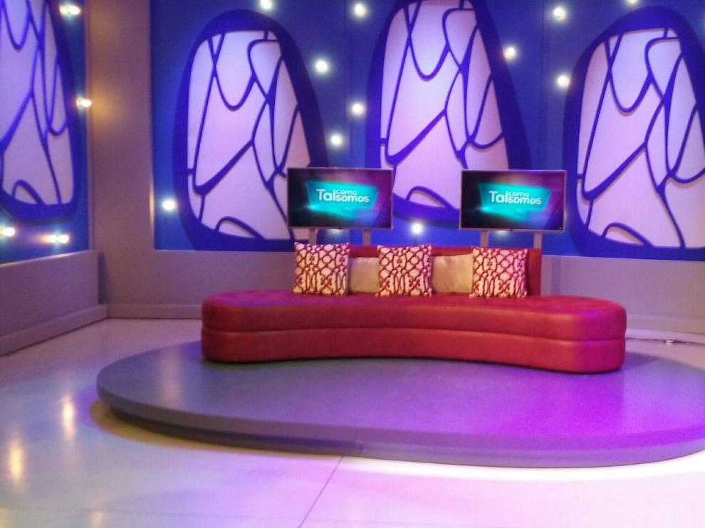 Uno de los modelos de Tapigrama en el programa de televisión 'Tal como somos'.