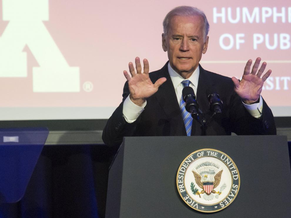 El vicepresidente de EE.UU durante un evento en Washington.