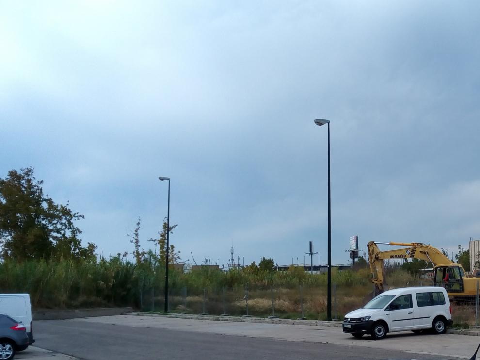 Solar donde se ubicará el nuevo edificio de la avenida Cataluña