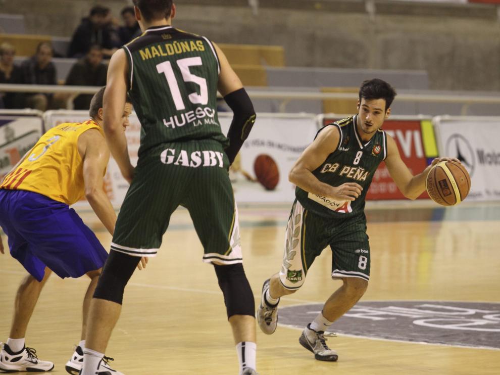 ?El Peñas, en un partido de esta temporada