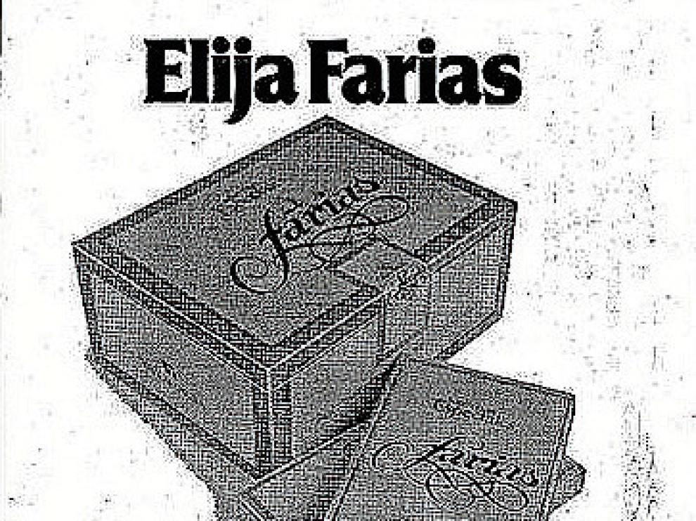 Antiguo anuncio de Farias insertado en los periódicos.