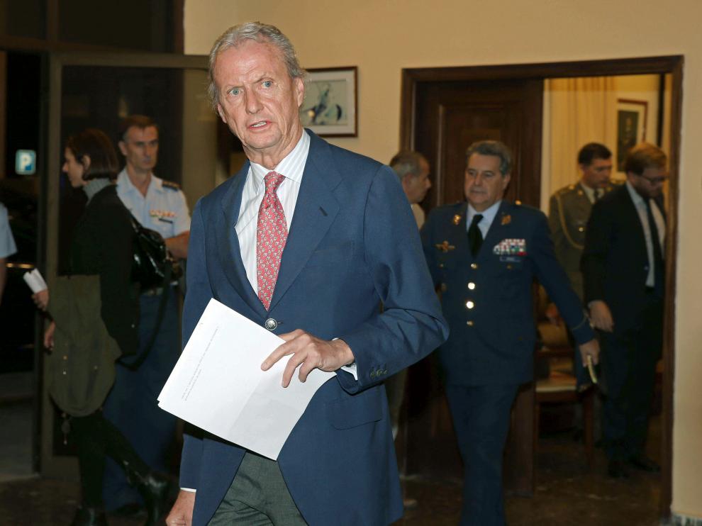 El ministro de Defensa, Pedro Morenés.