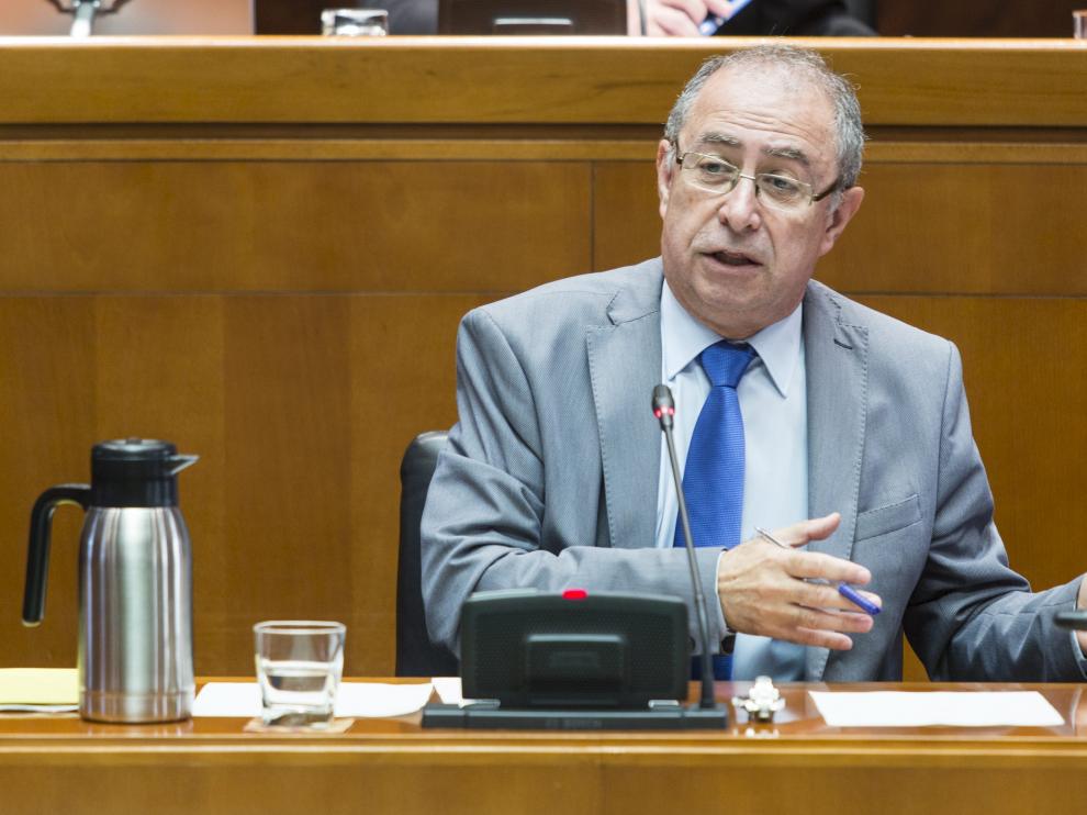 Gimeno, consejero de Hacienda y Administración Pública del Gobierno de Aragón