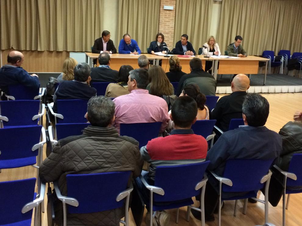 Reunión del PP con alcaldes, concejales y afiliados de la comarca de Almazán.