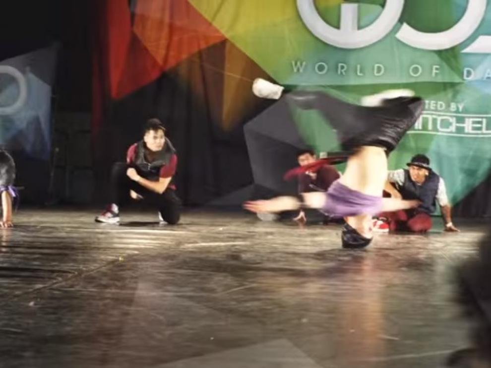 Edición anterior del campeonato mundial World of Dance, en Zaragoza.