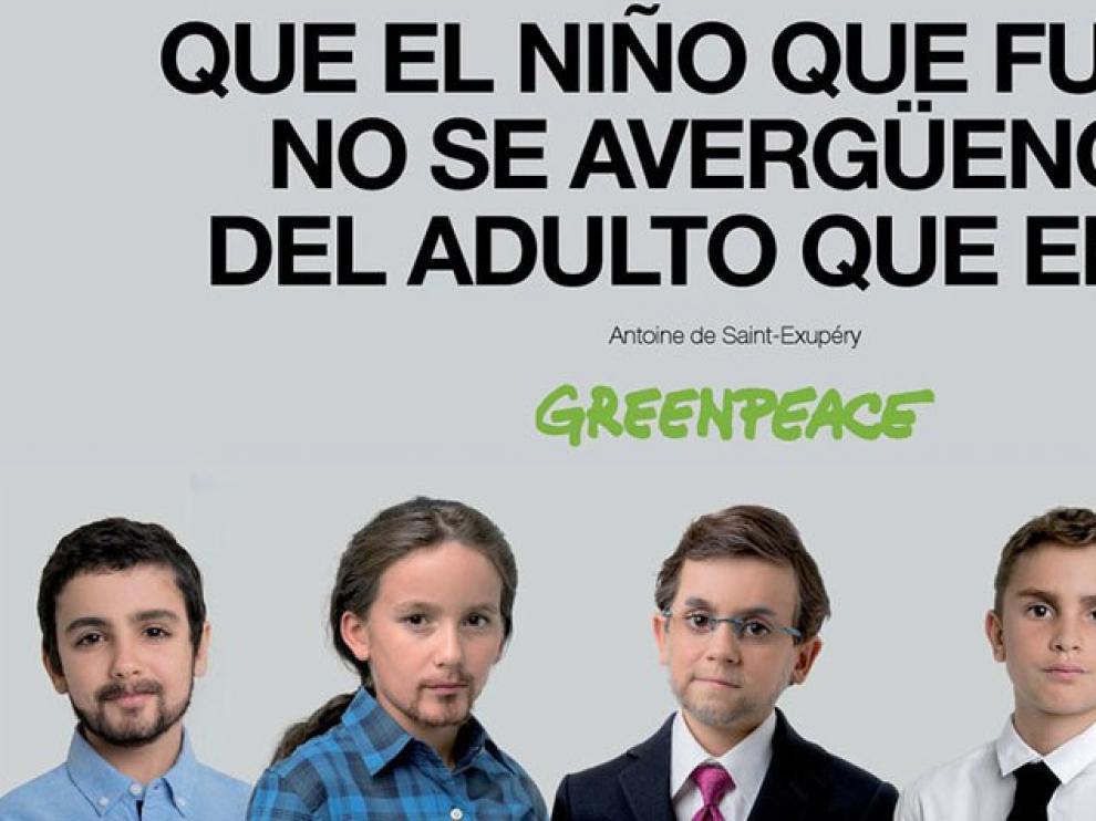 La campaña lleva el lema: 'Que el niño que fuiste no se avergüence del adulto que eres' de Antoine de Saint-Exupéry.