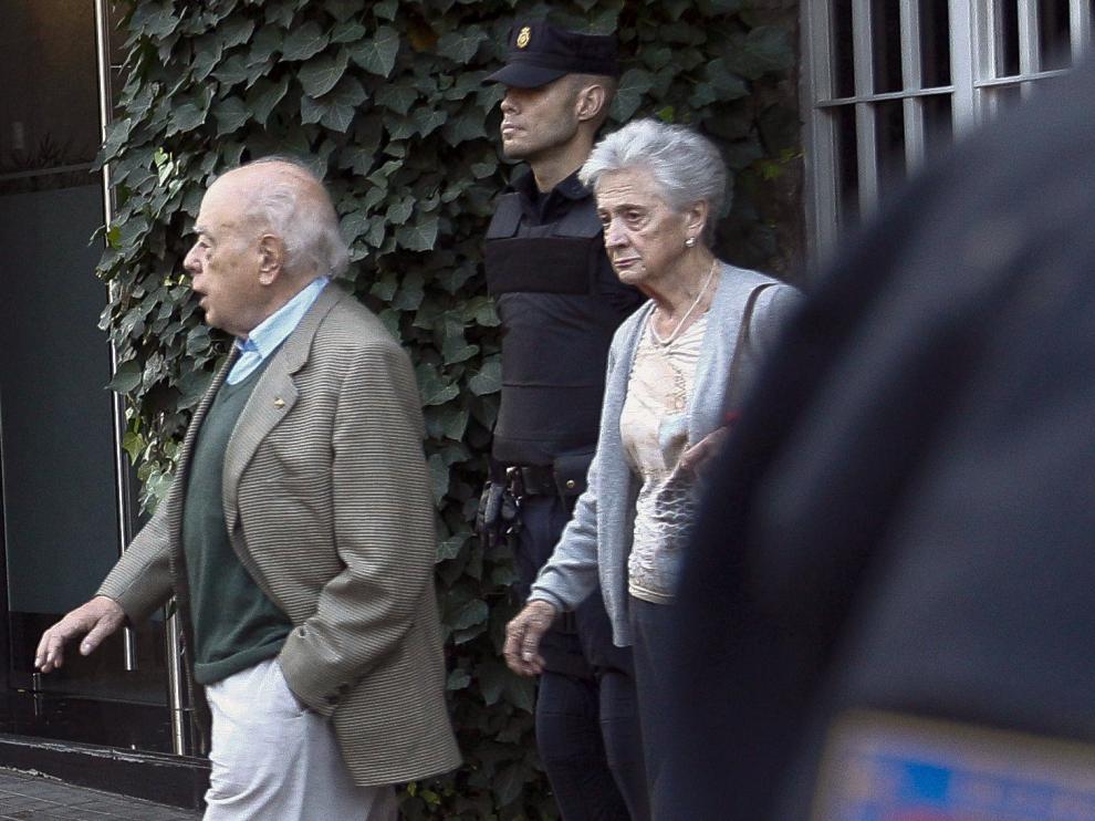 Jordi Pujol y Marta Ferrusola
