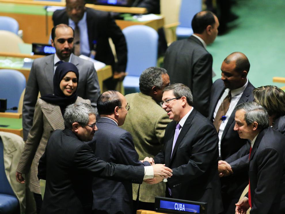 La Asamblea General de la ONU pide fin del embargo a Cuba.