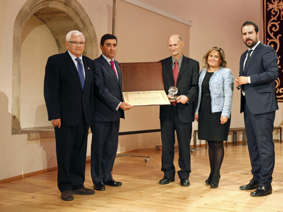 Acto de entrega del Premio de Investigación 2015 de la FCCR.