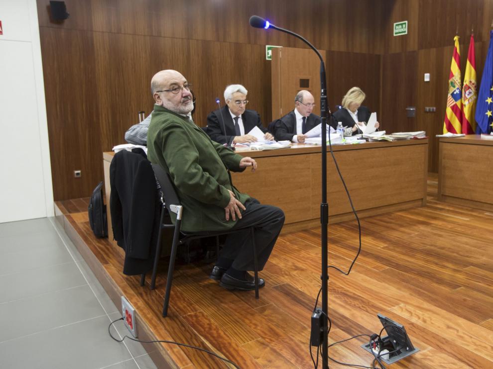 El exdirector de Cultura de la DPZ, durante el juicio