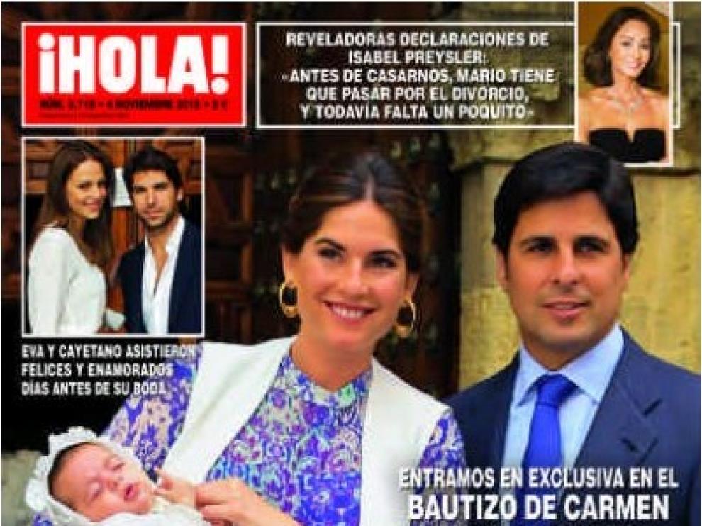 La ceremonia se celebró el 24 de octubre, justo un año después de conocerse.