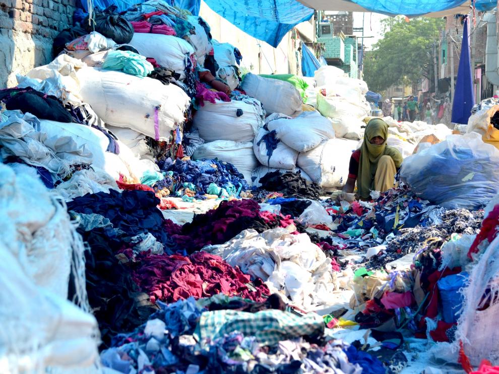 Barrios de chabolas en la India