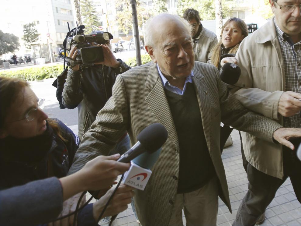 El expresidente de la Generalitat Jordi Pujol