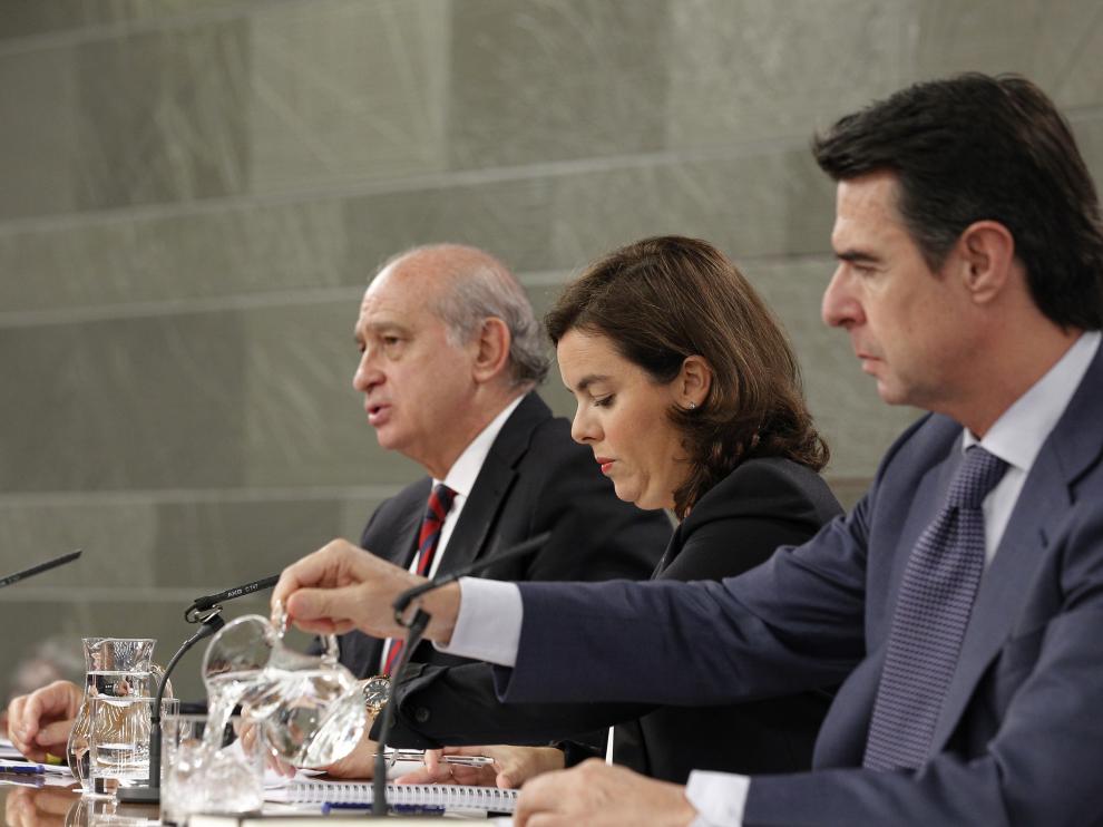 Rueda de prensa tras el Consejo de Ministros