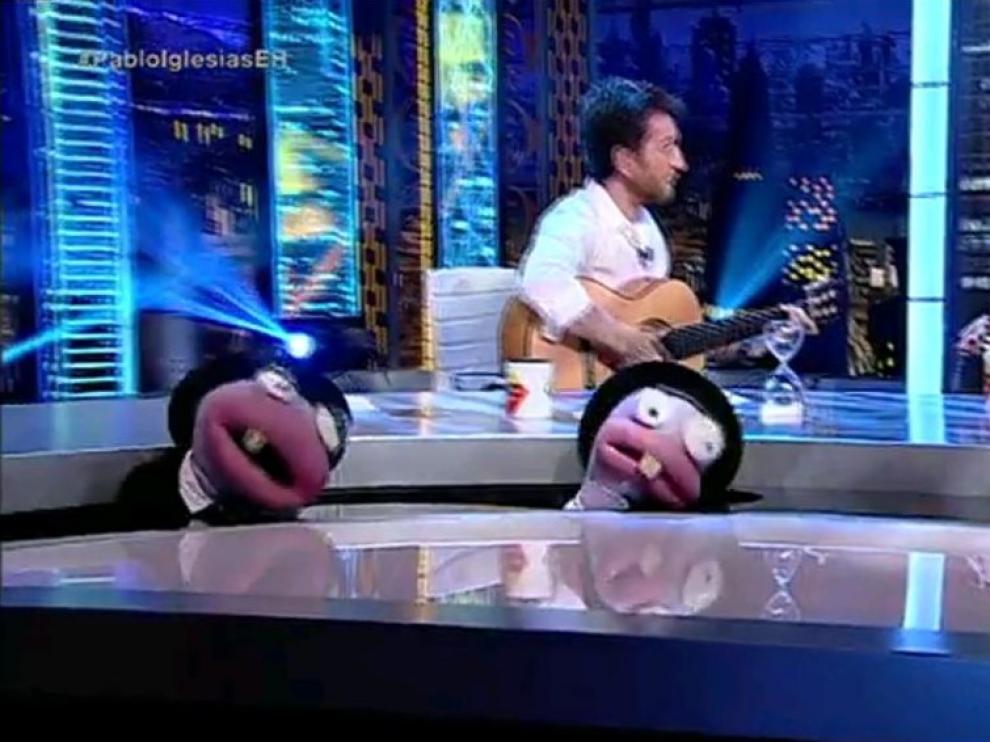 Iglesias en 'El Hormiguero': "Si gano las elecciones vuelvo aquí y me suelto la melena"