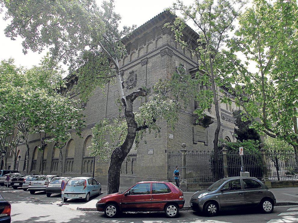 El Museo de Zaragoza, donde se estudian las pinturas de Goya.
