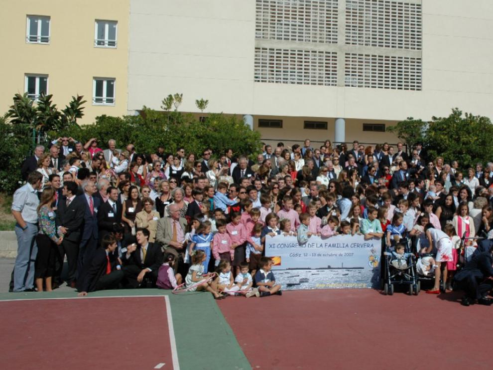 Algunos miembros de la familia Cervera